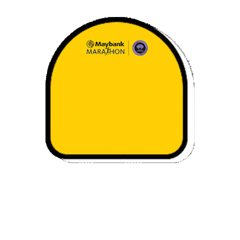 Race Day Finish Strong Sticker by Maybank Indonesia