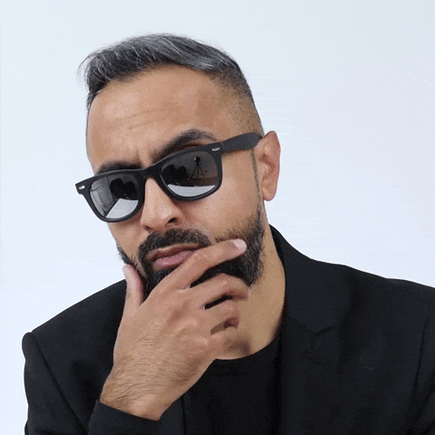 Thinking Pondering GIF by SuperSaf