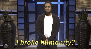 season 44 i broke humanity GIF by Saturday Night Live