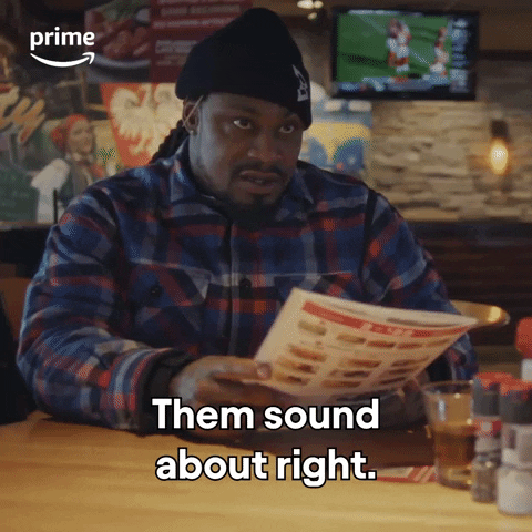 Sounds About Right Amazon GIF by NFL On Prime Video