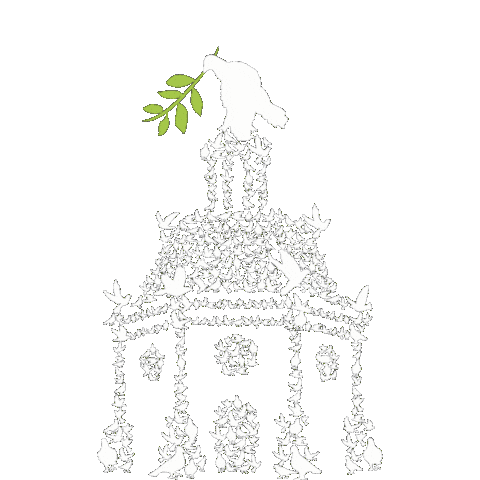 Katholisch Frieden Sticker by stmarientelgte