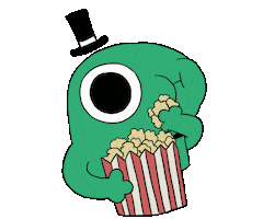 Watch Popcorn Sticker by Incrediville