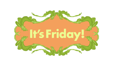 Its Friday Illustration Sticker