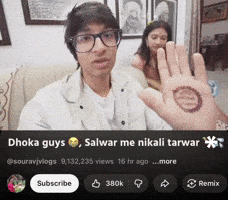 Funny Moment Chapri GIF