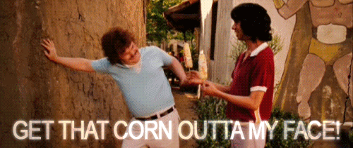 Nacho Libre Get That Corn Outta My Face GIF - Find & Share on GIPHY