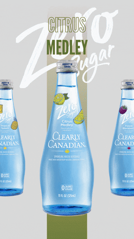 clearlycanadianofficial water fresh bottle citrus GIF