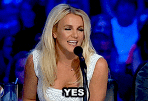 britney spears yes GIF