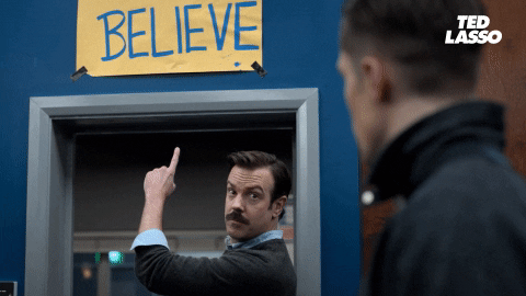 Believe Jason Sudeikis GIF by Apple TV - Find & Share on GIPHY