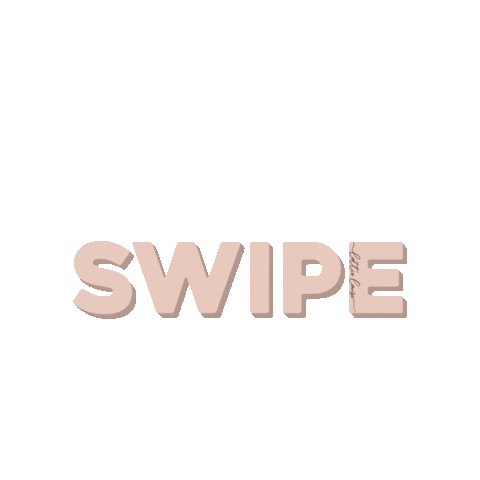 Pink Swipe Up Sticker