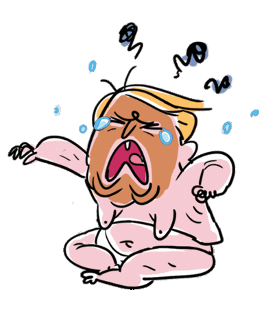 Baby Trump Sticker