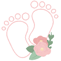 Pink Baby Sticker by Coralie Bien Naître