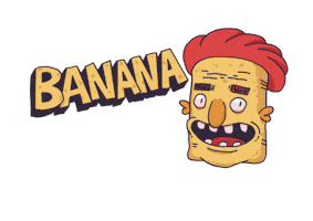 Banana Sticker