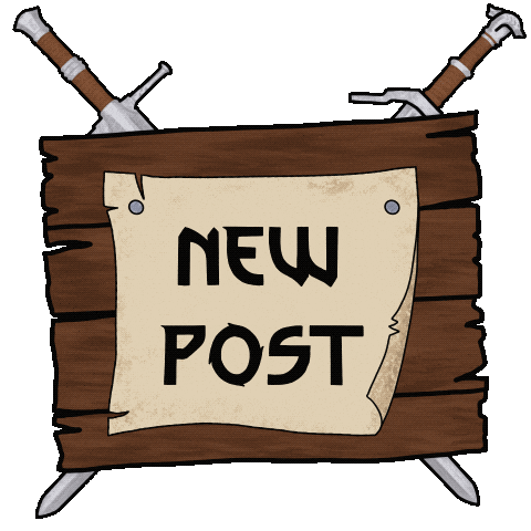 The Witcher New Post Sticker
