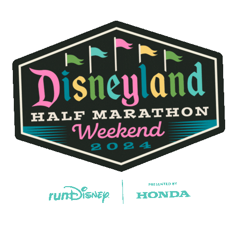 Disneyland Half Sticker by Disney Sports
