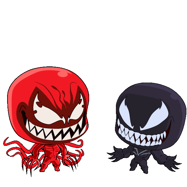 Express yourself with new Venom Let There Be Carnage Stickers by Venom