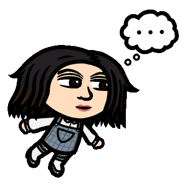 Thinking Hovering Sticker