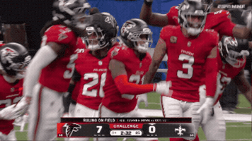 Excited Celebration GIF by Atlanta Falcons