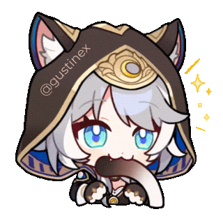 Happy Cat Girl Sticker