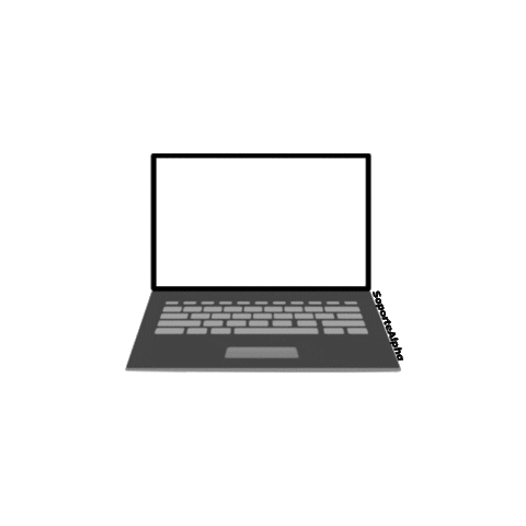 Computer Laptop Sticker by soportealpha