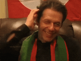 Imran Khan Laughing GIF