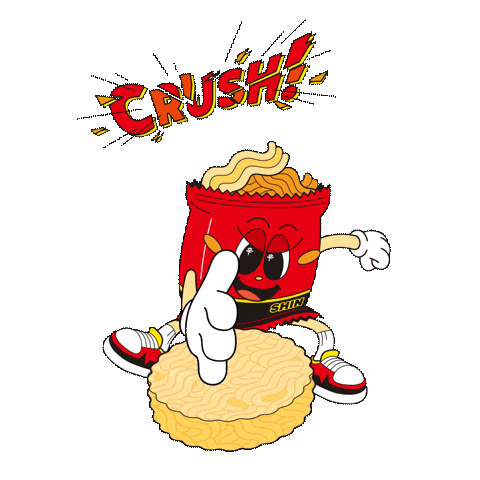 Snack Ramen Sticker by Nongshim Global