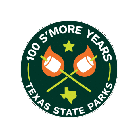 100Years Sticker by Texas Parks and Wildlife