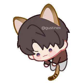 Kitty Caleb Sticker