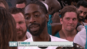 talking celebrity game GIF by NBA