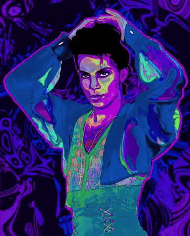 Purple Rain 80S GIF by Dave Bell