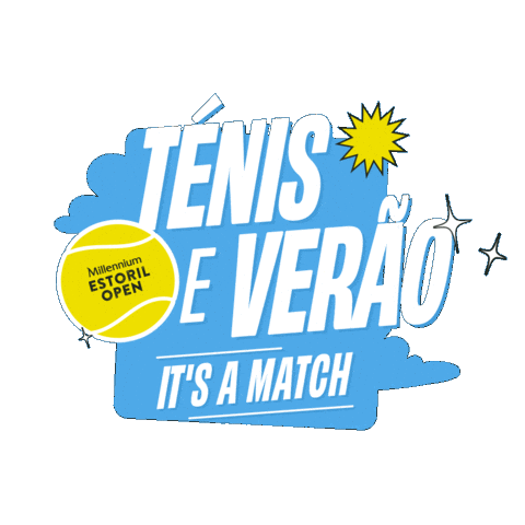Tennis Sticker by Millennium Estoril Open