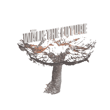 Mushroom Hijack Sticker by hi jack sandals