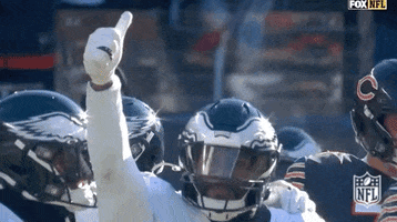 Philadelphia Eagles Thumbs Down GIF by NFL