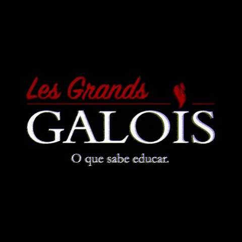 Colégio Galois - o que sabe educar GIF