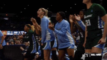 New Orleans Basketball GIF by GreenWave