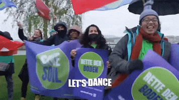Happy Lets Dance GIF by Conscious Planet - Save Soil