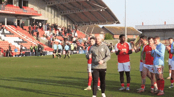 Celebrations Lawlor GIF by Fleetwood Town Football Club