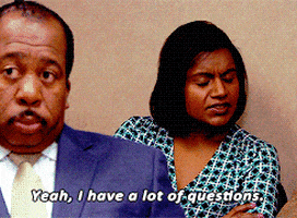 the office questions GIF