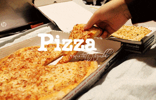 pizza is life GIF