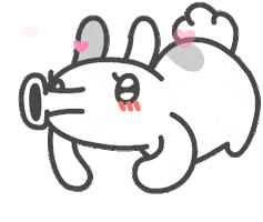 Rabbit Love Sticker by Capoo