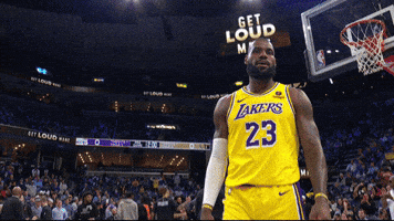Lebron James Lakers GIF by NBA