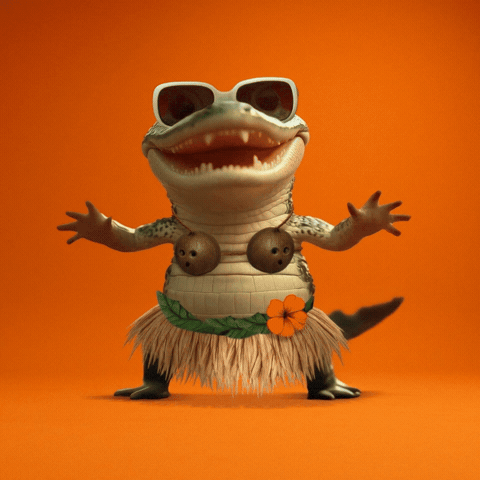 Beach Party Dancing GIF by TokenGators