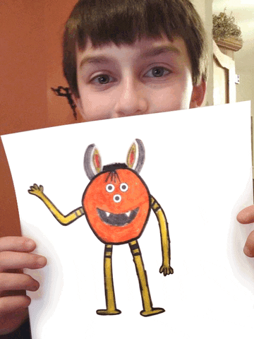 kidsart GIF by Not So Scary