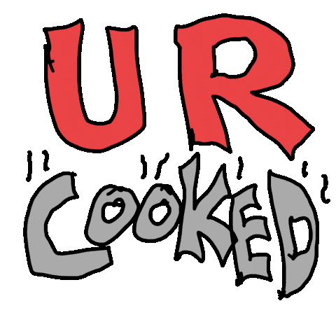 Say Goodbye Youre Done Sticker by BB