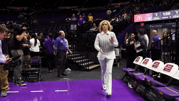Womens Basketball Sport GIF by LSU Tigers
