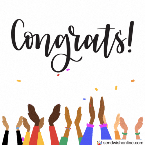 Well Done Good Job GIF by sendwishonline.com