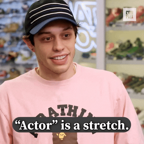 Pete Davidson Actor GIF by Complex
