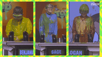 Game Show Splat GIF by Nickelodeon