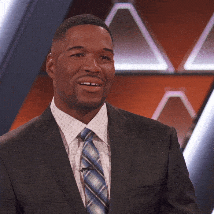 Michael Strahan Laughing GIF by ABC Network
