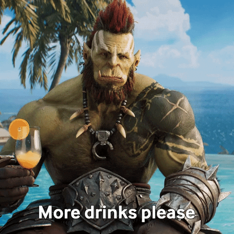 Mood Drinks GIF by Raid Shadow Legends