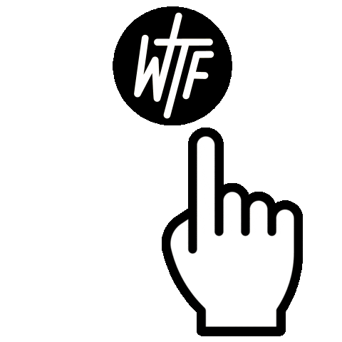 Hand Hello Sticker by WTF - Make Love And Aid